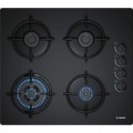 Płyta gazowa BOSCH POH6B6B10 (4 pola grzejne; kolor czarny) - 710144