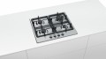 Płyta gazowa BOSCH PGH6B5B90 (4 pola grzejne; kolor stalowy) - 2049517