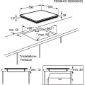 Płyta ceramiczna Electrolux EHF6547FXK (4 pola grzejne; kolor czarny) - 1602330