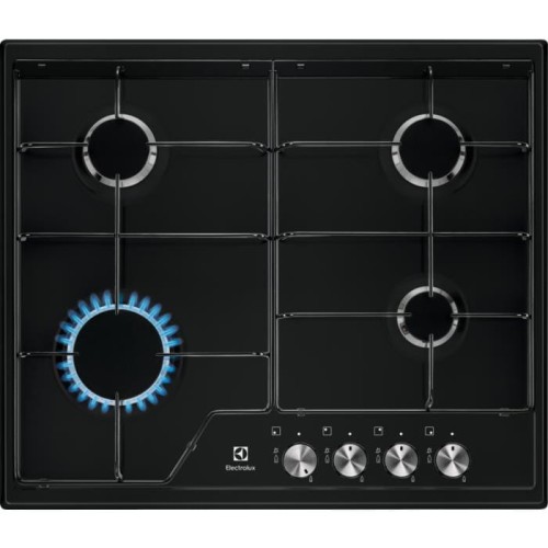 Płyta gazowa Electrolux EGS6424K (4 pola grzejne; kolor czarny) - 815070