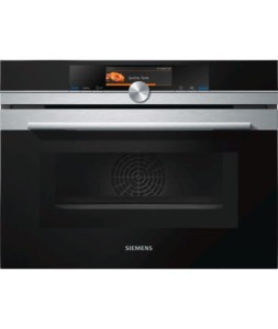 Piekarnik kompaktowy z mikrofalą SIEMENS CM678G4S1 samoczyszczenie pyroliza