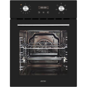 Piekarnik elektryczny do zabudowy MPM-45-BO-22 45 cm czarny, termoobieg, funkcja grill