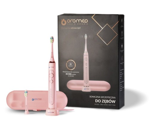 Szczoteczka soniczna ORO SONIC NEXT PINK OROMED - 2028535