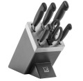Zestaw noży samoostrzących ZWILLING Four Star 35145-007-0 7 elementów czarny - 2291627