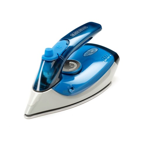 Żelazko turystyczne Black+Decker BXIR1000E (1000W; niebiesko-srebrny) - 1477113
