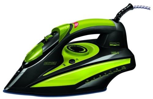 Żelazko ze stopą ceramiczna /czarno-zielone/ MPM  MZE-04/C - 1618218