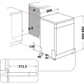 Zmywarka WHIRLPOOL WFO 3T233 P 6.5 X - 2205281