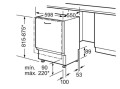 Zmywarka do zabudowy BOSCH SMV41D10EU - 1771633