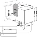 Zmywarka do zabudowy WHIRLPOOL WIO 3C26 N P - 2291689