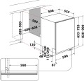 Zmywarka do zabudowy INDESIT DIO 3C24 AC E - 2205311