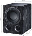 Subwoofer aktywny Magnat Alpha RS8 czarny - 2017892