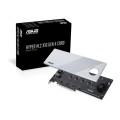 Kontroler ASUS Hyper M.2 PCIe 4.0 x16, 4x M.2 NVMe (2242/2260/2280/22110) GEN 4 (WYPRZEDAŻ) - 2306386