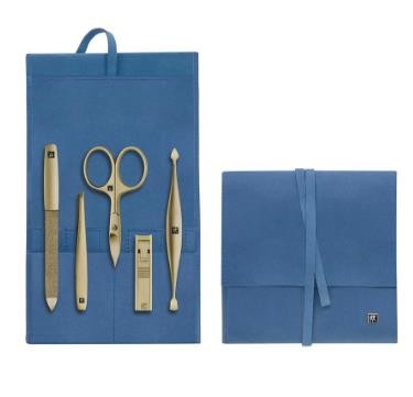 Zestaw do manicure ZWILLING 97716-008-0 Twinox – niebieskie etui, 5 elementów - 748924