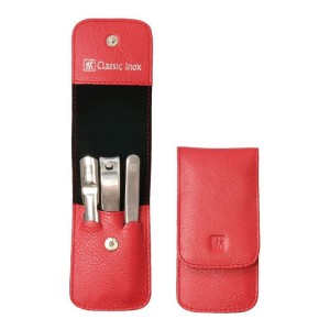 Zestaw do manicure ZWILLING 97733-503-0 Classic Inox – skórzane etui, 3 elementy
