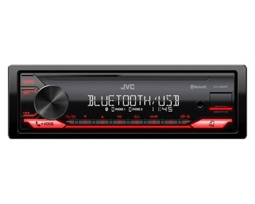Radioodtwarzacz samochodowy JVC KDX-282BT RED - 2025666