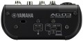 Yamaha AG03 MK2 czarny - 3-kanałowy mikser do streamingu na żywo z interfejsem audio USB - 2201671