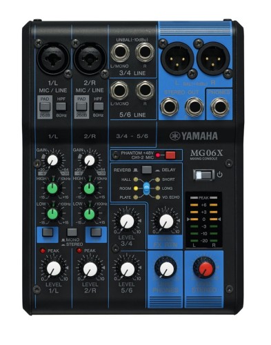 Yamaha MG 06X - 6-kanałowa konsola mikserska - 2201676
