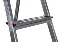 CORDA Drabina domowa aluminiowa 4 stopnie 000705 KRAUSE - 1140706