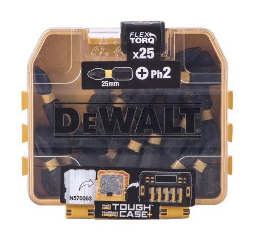 Końcówki do wkrętarki 2x25/25szt. DT70555T DEWALT - 2281264