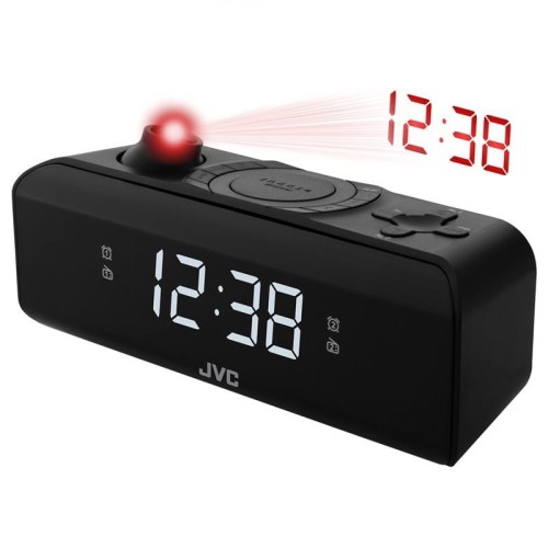 Radiobudzik JVC RA-E211B black - 1899939
