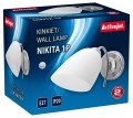 Kinkiet klasyczny pojedyńczy Activejet NIKITA Nikiel E27 do salonu - 926774
