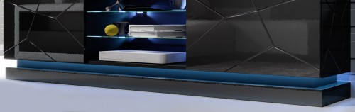 Oświetlenie RTV QIU 200 niebieskie - 1596772