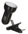 Lampka na biurko mocowana na klips kolor czarny metalowa duży gwint E27 - 2160077
