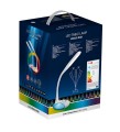 Nowoczesna lampka na biurko wielokolorowa RGB LED Activejet VENUS RGB biała z funkcją oświetlenia nocnego - 1412864