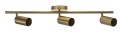 Listwa reflektorowa potrójna złota sufitowa ścienna Activejet SPECTRA kinkiet GU10 do salonu - 1127744
