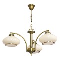 Żyrandol klasyczna lampa sufitowa wisząca Activejet RITA Patyna potrójna 3xE27 do salonu - 1063389