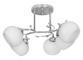 Żyrandol klasyczna lampa sufitowa wisząca Activejet IRMA Nikiel 5xE27 do salonu - 776508