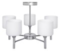 Żyrandol klasyczna lampa sufitowa wisząca Activejet MIRA Chrom 5xE27 do salonu - 776515