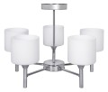 Żyrandol klasyczna lampa sufitowa wisząca Activejet MIRA Chrom 5xE27 do salonu - 1319904