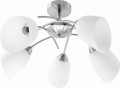 Żyrandol klasyczna lampa sufitowa wisząca Activejet NIKITA Nikiel 5xE27 do salonu - 927184