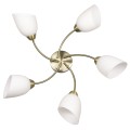 Żyrandol klasyczna lampa sufitowa wisząca Activejet BENITA Patyna 5xE27 do salonu - 1063418