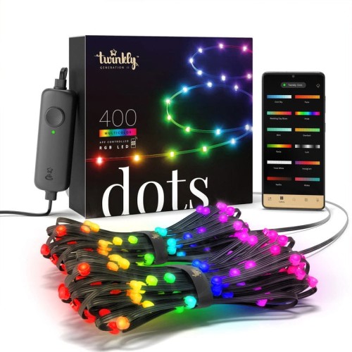 Inteligentne lampki Twinkly Dots 400 RGB 20 m - 1140898
