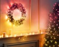 Twinkly Candies – 100 Lampki w kształcie świeczki RGB LEDs, zielony przewód, USB-C - 2160773