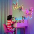 Twinkly Candies – 100 Lampki w kształcie serc RGB LEDs, przezroczysty przewód, USB-C - 2160764