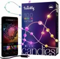 Twinkly Candies – 100 Lampki w kształcie pereł RGB LEDs, przezroczysty przewód, USB-C - 2160734