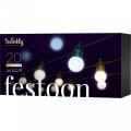 Twinkly Feston świetlny łańcuch 20 AWW LED 10 m typ wtyczki F - 2160815