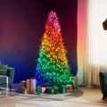 Twinkly Candies – 100 Lampki w kształcie świeczki RGB LEDs, przezroczysty przewód, USB-C - 2202141
