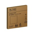 Panel LED V-TAC 36W 600x600 LED Backlight 33mm 120Lm/W VT-6436 6400K 4320lm 5 Lat Gwarancji - 2094225