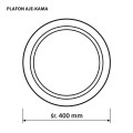 Plafon sufitowy LED Activejet AJE-KAMA 24W - 2026704