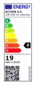 Taśma LED COB 3m z zasilaczem barwa neutralna IP20 - 1063713