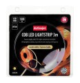 Taśma LED COB 3m z zasilaczem barwa ciepła IP20 - 1063700