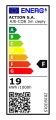Taśma LED COB 3m z zasilaczem barwa ciepła IP20 - 1063702
