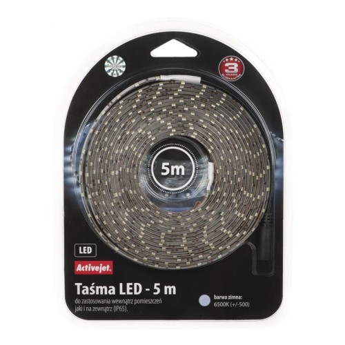 Taśma w żelu LED Activejet AJE-Z300L3528WCI (180 lm; Biały zimny; 5m; 4 W; IP65) - 2283902