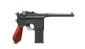 Pistolet wiatrówka RANGER M712 Broomhandle FULL AUTO BLOWBACK k.4,5BBs 19-strzał. KWC - 2174027