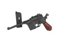 Pistolet wiatrówka RANGER M712 Broomhandle FULL AUTO BLOWBACK k.4,5BBs 19-strzał. KWC - 2174019