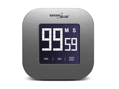 Timer cyfrowy GreenBlue GB524 stoper minutnik magnetyczny z dotykowym ekranem - 707843